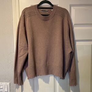 All Saints Cream Knit Sweater